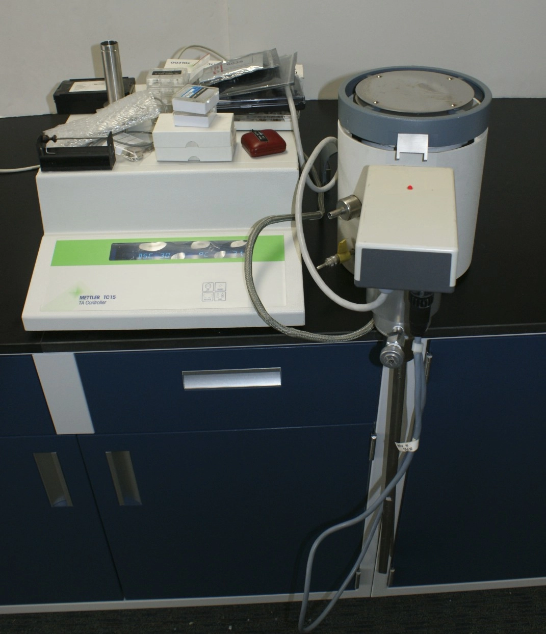 Mettler DSC-30-S Mettler DSC Mettler DSC-30-S Differential Scanning Calorimeter with Mettler TC 15 Controller with probe Met