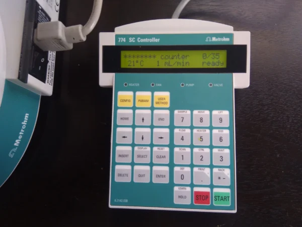 Metrohm 774 Oven Sample Processor KF Karl Fischer Coulometric Volumetric Titrator - Image 5