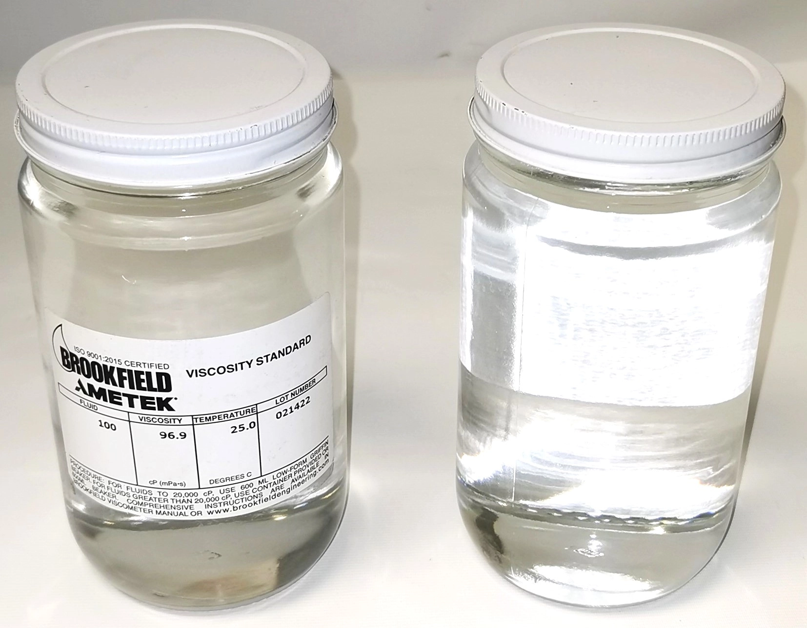Brookfield #100 Viscosity Standard (100cp) - Image 4